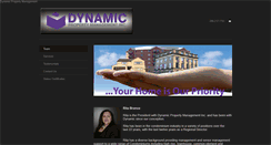 Desktop Screenshot of dynamicpropertymgnt.com